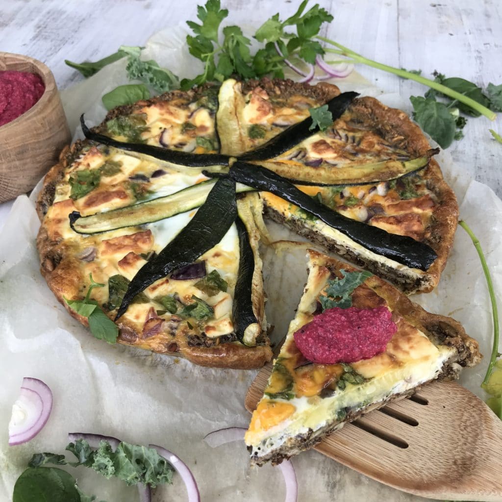 B. Zucchini Quiche - Belinda Norton